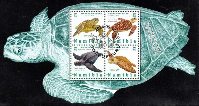 Namibia - 2024 Sea Turtles MS Used