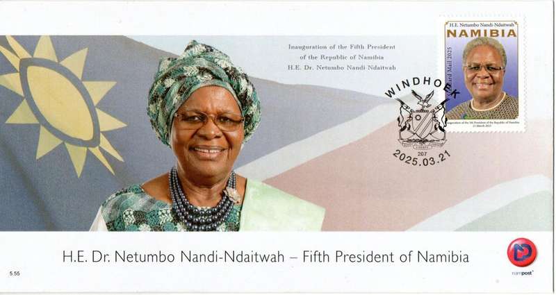 Namibia - 2025 President Nandi-Ndaitwah FDC 5.55