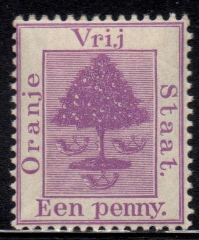 Orange Free State - 1894 1d MH SACC 37