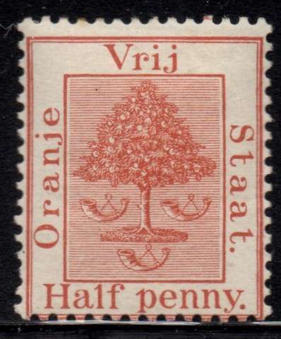 Orange Free State - 1883 1/2d MH SACC 26