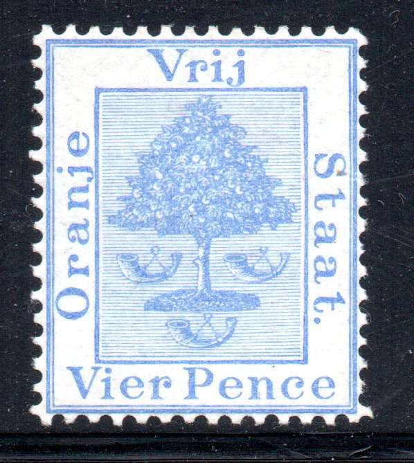 Orange Free State - 1878 4d blue MH SACC 3