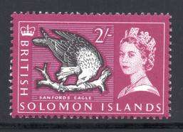 Solomon Islands - 1965 QEII 2s Eagle MNH SG 122