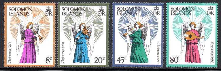 Solomon Islands - 1980 Christmas Set MNH SG 422-425
