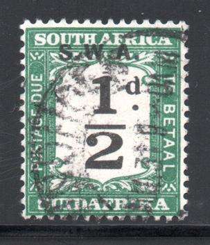 SWA - 1928-1929 Postage Due 1/2d Used SACC 39