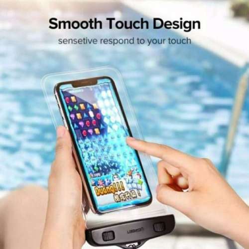 Universal waterproof mobile phone pouch