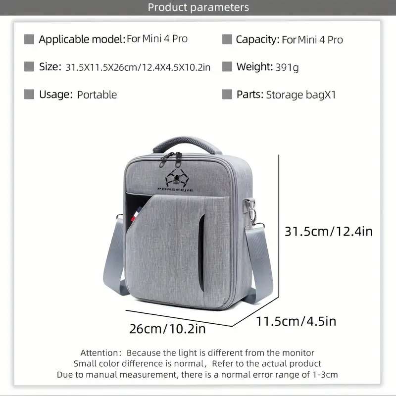 Carry Case for DJI Mini 4 Pro (for fly more combo)