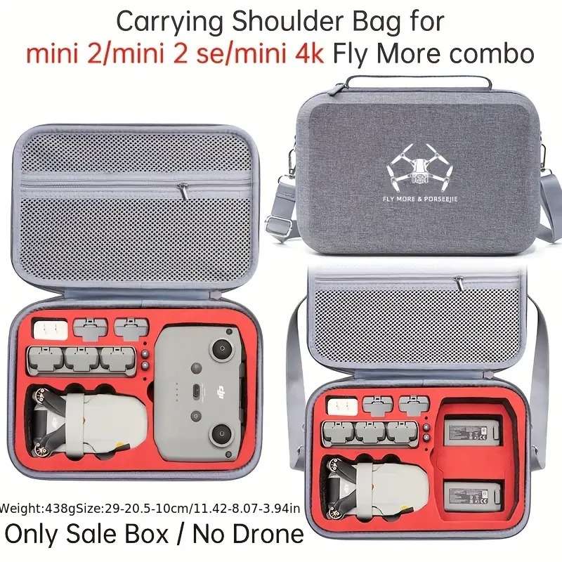 Carry Case for DJI Mini2/SE and 4K (for fly more combo)