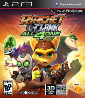 Ratchet and Clank: All 4 One Ps3 game
