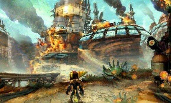 Ratchet and Clank: A Crack in Time Ps3 game