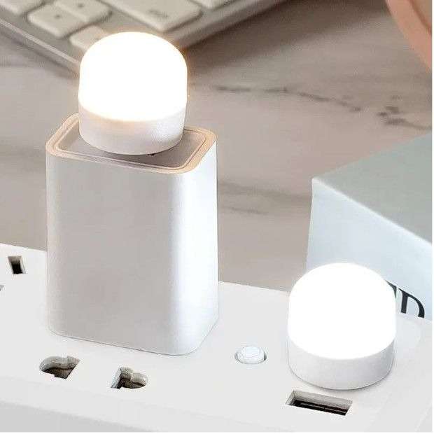 Mini usb night light (cool white - pack of 4)