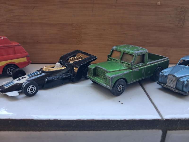 Vintage toy cars
