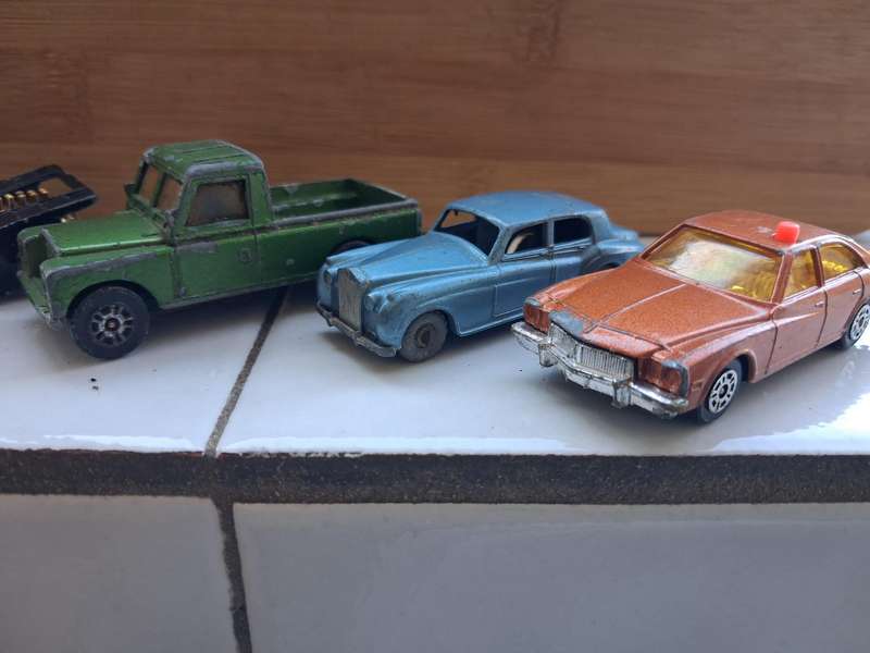 Vintage toy cars