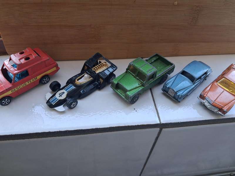 Vintage toy cars