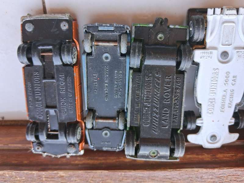 Vintage toy cars