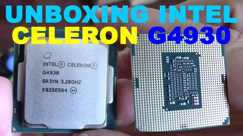 Intel G4930 cpu