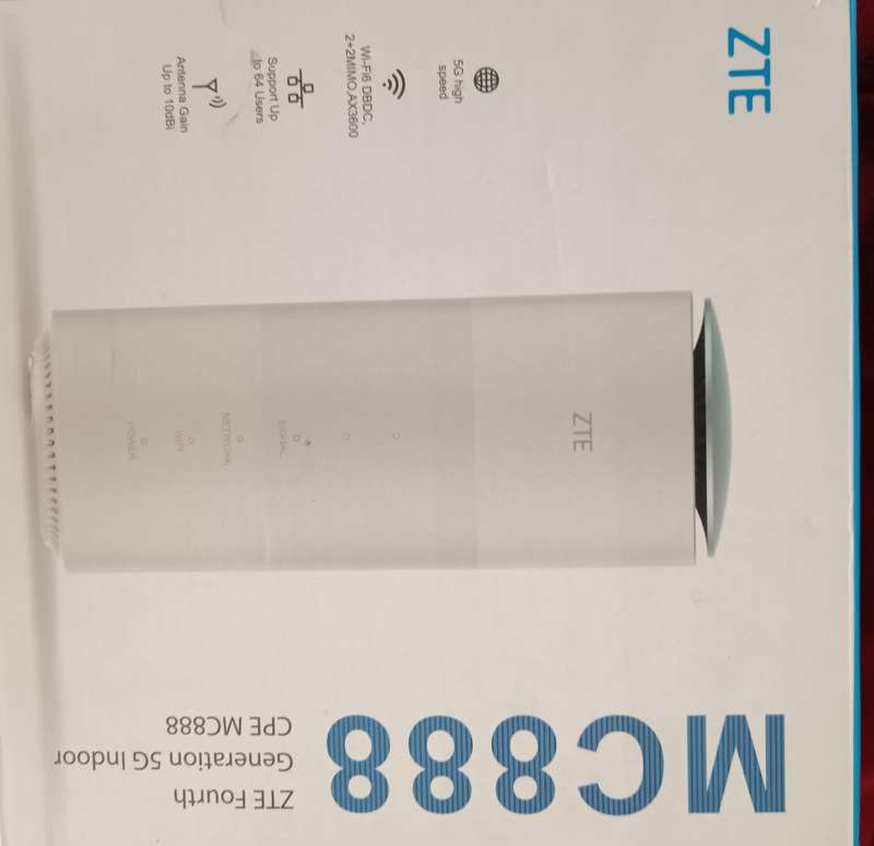 ZTE 5G CPE  MC888 Router