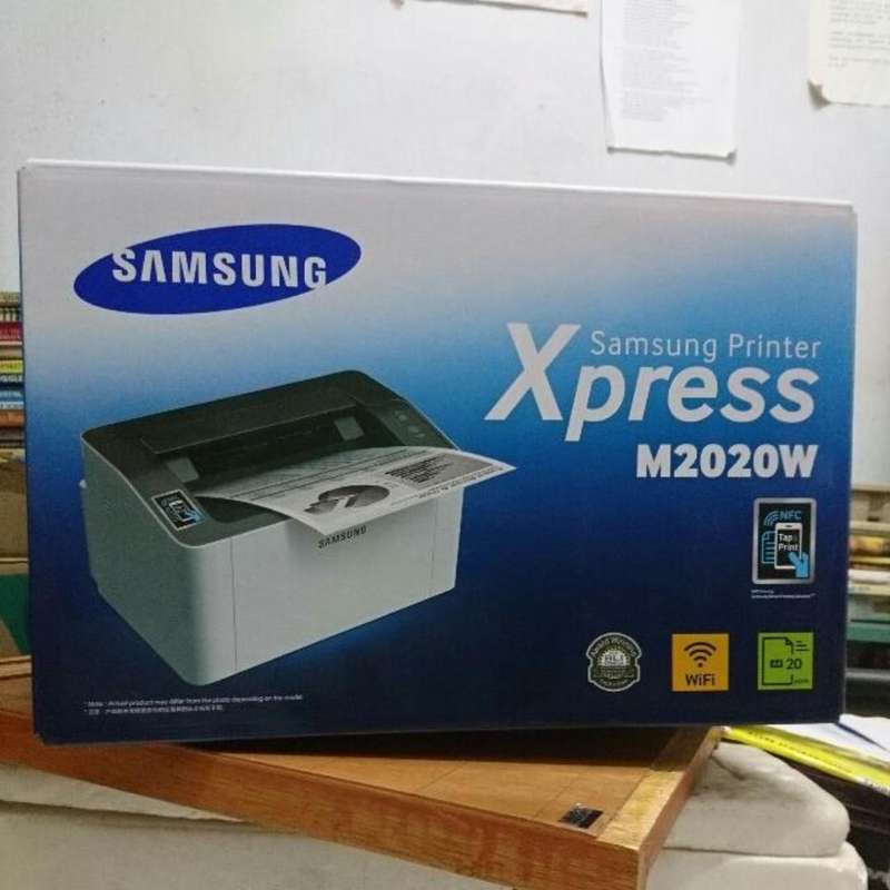 Samsung Xpress M2020W A4 Mono Wireless, Black & White Laser Printer (20 ppm)