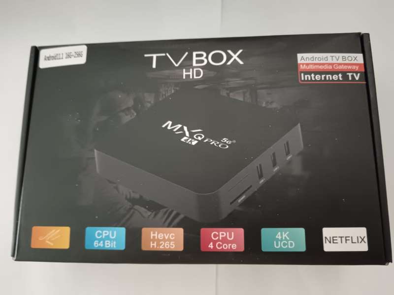 MXQPRO  Android BOX 5G 16gb Ram  256 GB storage