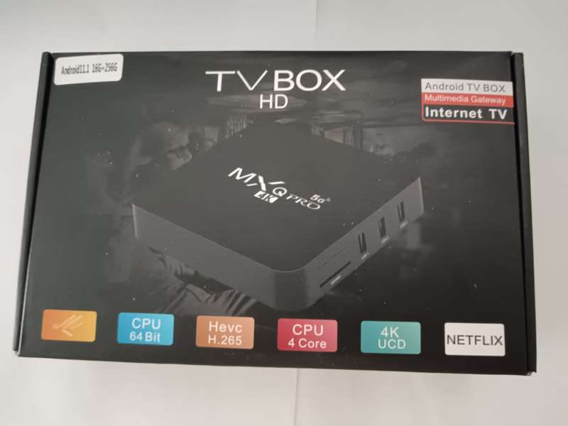 MXQPRO  Android BOX 5G 16gb Ram  256 GB storage