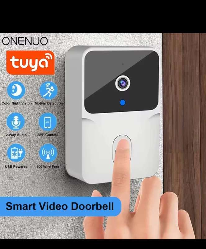 Tuya WiFi Video Doorbell Wireless HD Camera  Intercoms