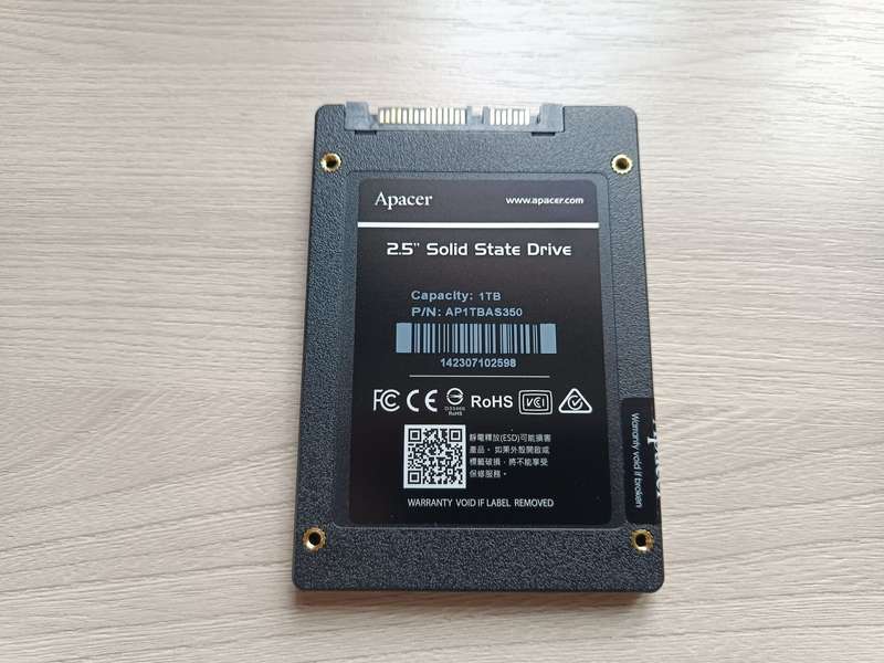 Apacer AS350 1TB 2.5 SATA III Internal Solid State Drive  SSD