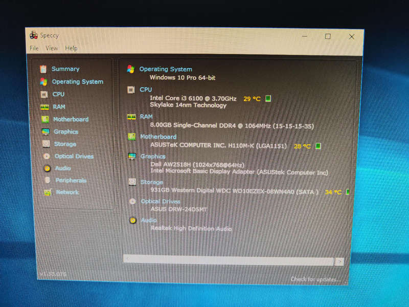 Core i3 6100**1TB HDD**8GB DDR4 Gaming ram**Asus Board