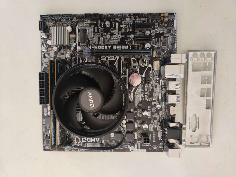 Ryzen 5 3600 Combo**16GB DDR4 2666MHz ram**Asus A320M-K Board