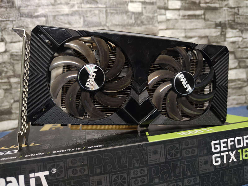 Palit Dual GeForce GTX 1660 Ti 6GB GDDR6 Graphics Card**Original Packaging**