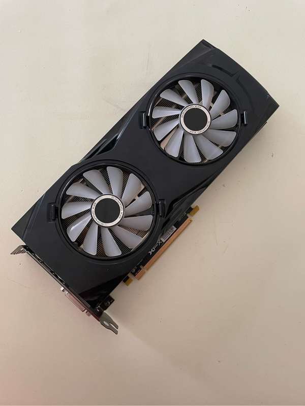 XFX GTR Black Edition LED RX580 8GB**1450MHZ !!! **Amazing and Beautiful card**