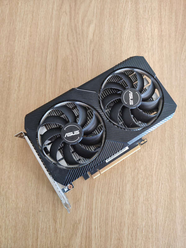 Asus Dual GTX1650 4GB GDDR6 OC Graphics card**No external Power needed**