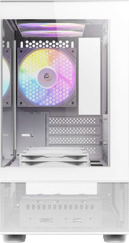 Antec CX200M Elite RGB WHITE Gaming Case**5 Static RGB Fans Included**
