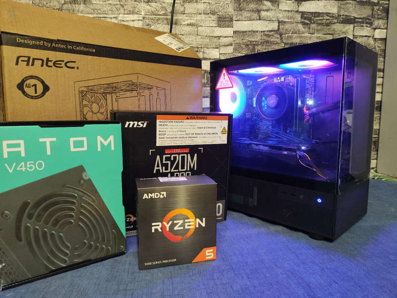 AMD Ryzen 5 5500 Gaming PC**16GB 3200MHz ram**GTX1650 4GB Graphics**500GB SSD**