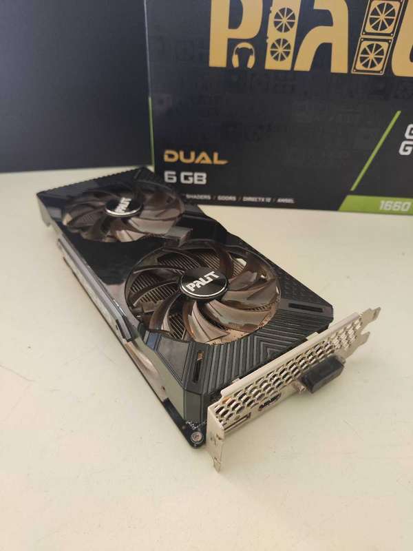 Palit Dual GTX1660 6GB Graphics Card**HDMi**Original Box**