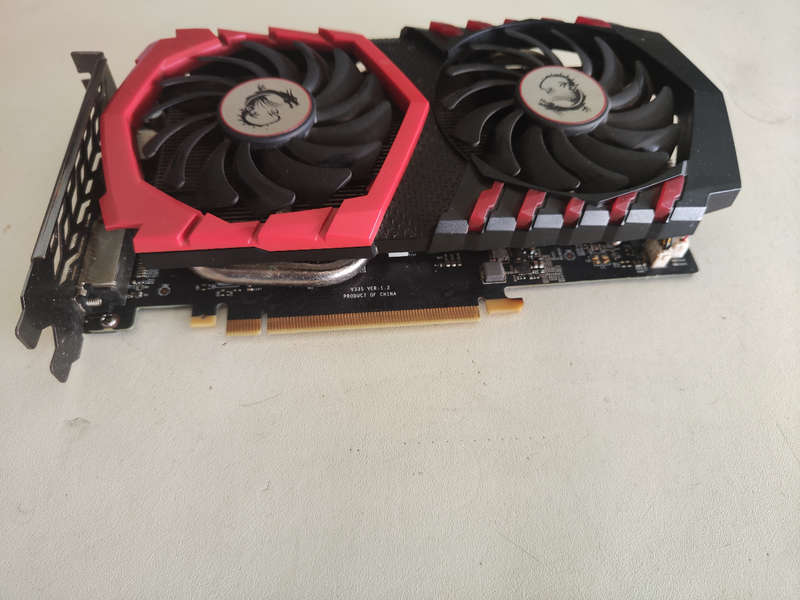 MSI Gaming X GTX1050 Ti 4GB GDDR5 Graphics card**6 Pin PCIE Power Needed**