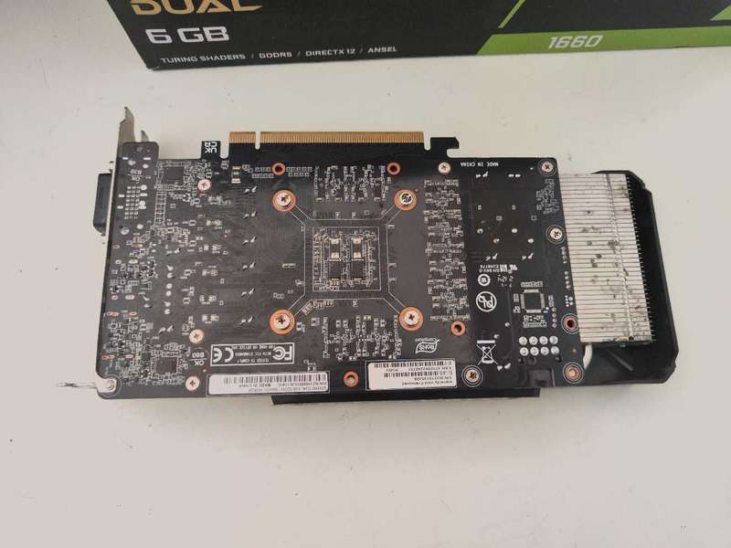 Palit Dual GTX1660 6GB Graphics Card**HDMi**Original Box**