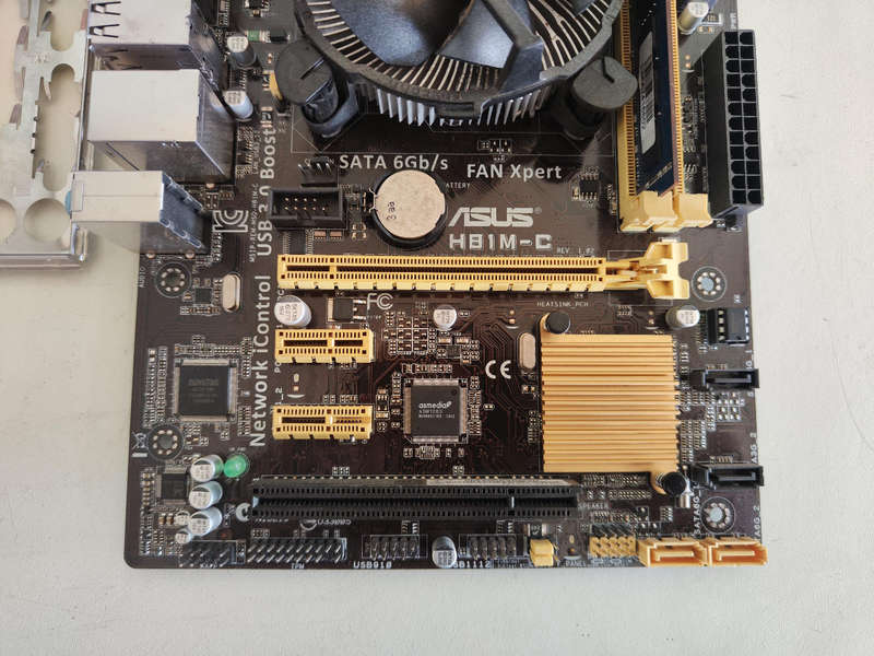 Intel Core i5 4460 Quad Core Combo**8GB Ram**Asus H81M  Motherboard