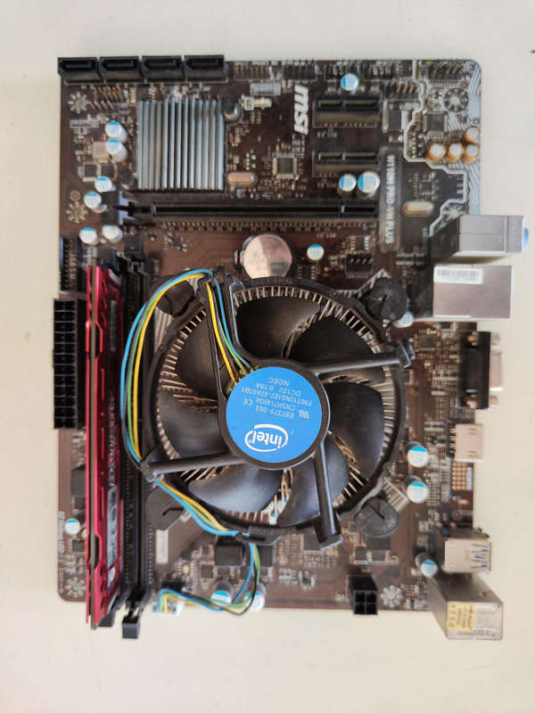 Intel core i5 7400 Combo**MSI H110M Pro Motherboard**8GB DDR4 Gaming Ram