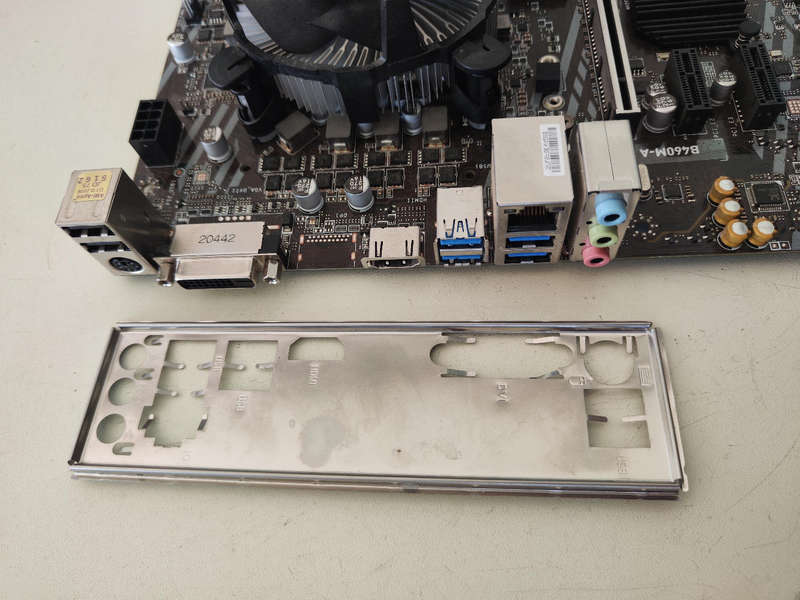 Intel Core i3 10100F Quad Core and 8 Threads combo**MSI B460M A-Pro Motherboard **