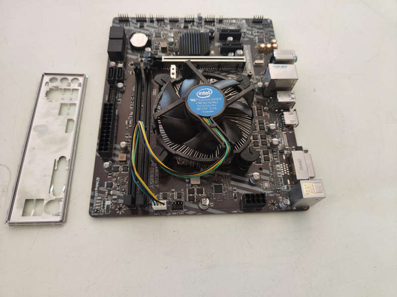 Intel Core i3 10100F Quad Core and 8 Threads combo**MSI B460M A-Pro Motherboard **