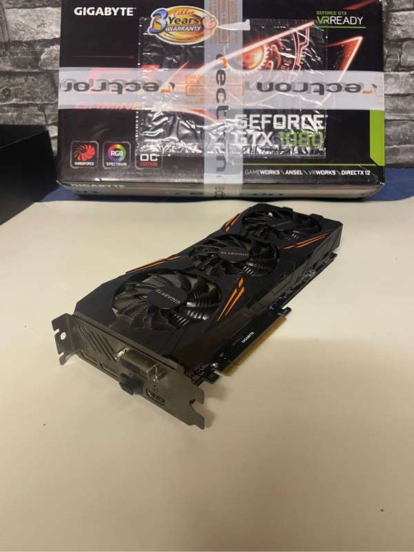 Gigabyte GTX1080 8GB G1 Gaming**Original Box Included**Good Condition