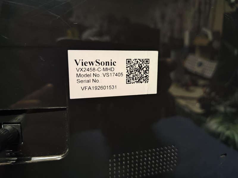 ViewSonic VX2458 Gaming Monitor**144Hz**Curved Screen**1ms Response**built in Speakers