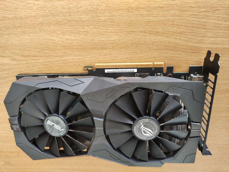 Asus ROG Strix GTX1650 4GB Graphics card**6 Pin Power**RGB**