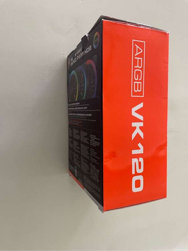 Cougar Vortex ARGB Fan Kit**VK120 PWM HDB** uses normal ARGB Header