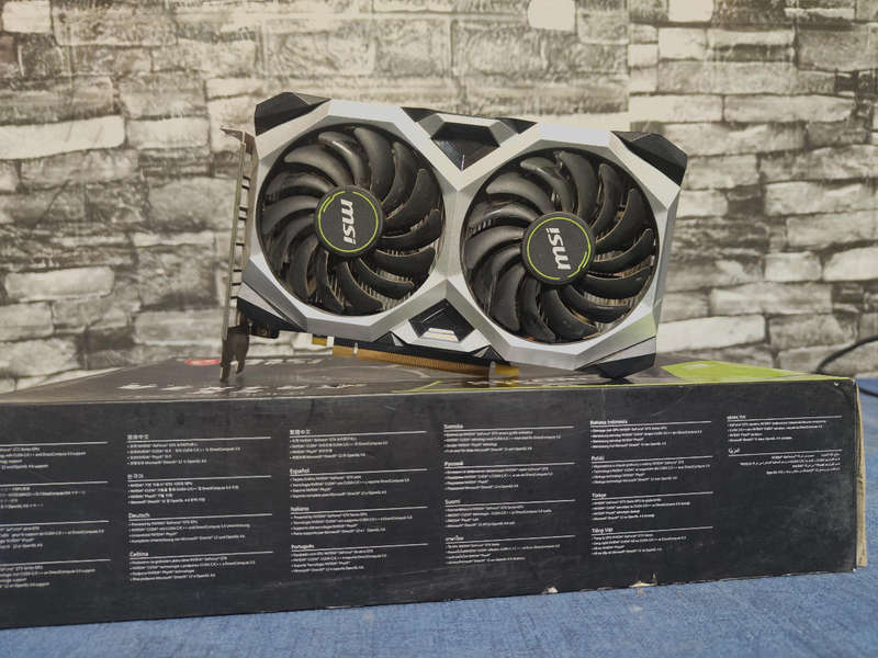 MSI Ventus XS GTX1660 Super OC Edition**6GB GDDR6**Original Box included
