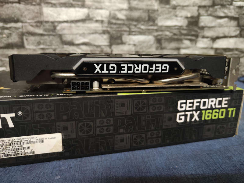 Palit Dual GeForce GTX 1660 Ti 6GB GDDR6 Graphics Card**Original Packaging**