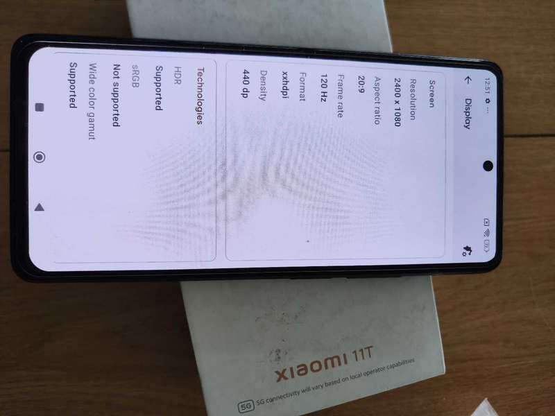 Xiaomi 11T ( MI 11T)**8GB +4GB Ram**128GB UFS3.1 Storage**Dimensity 1300 5G