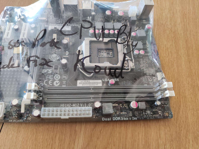 ECS H61H2-M12 2nd/3rd gen Motherboard**Parts or repair**