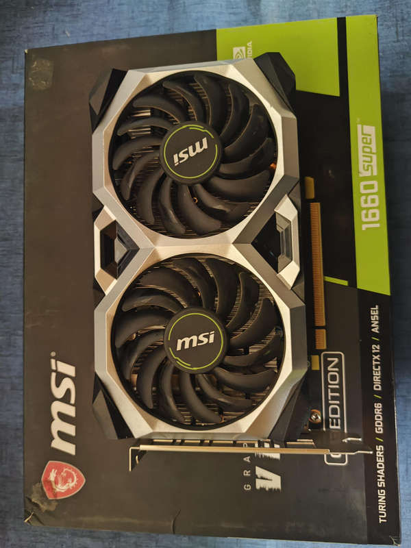 MSI Ventus XS GTX1660 Super OC Edition**6GB GDDR6**Original Box included