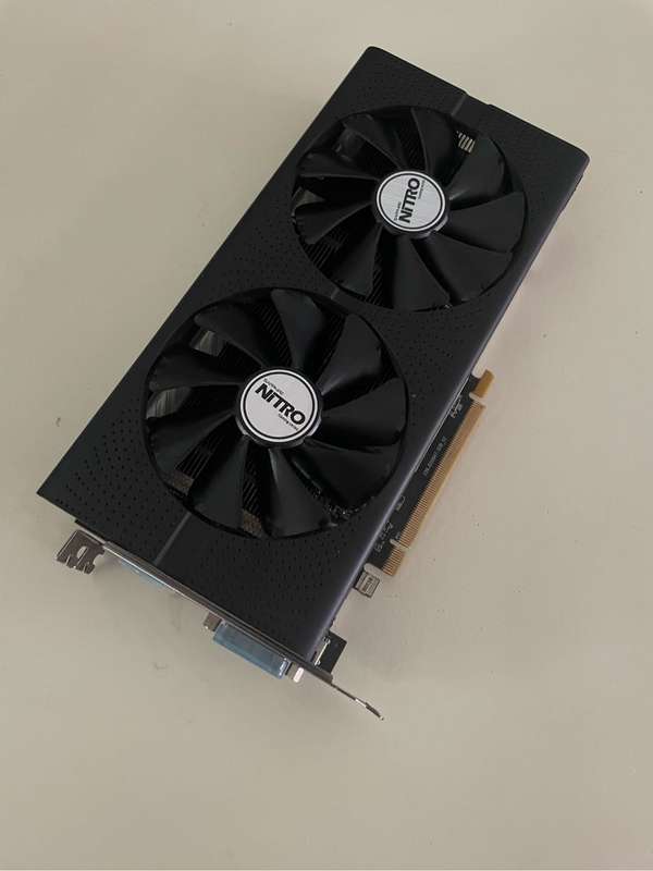 Sapphire Nitro RX480 8GB GDDR5 Graphics Card**Stress tested and Vram error checked