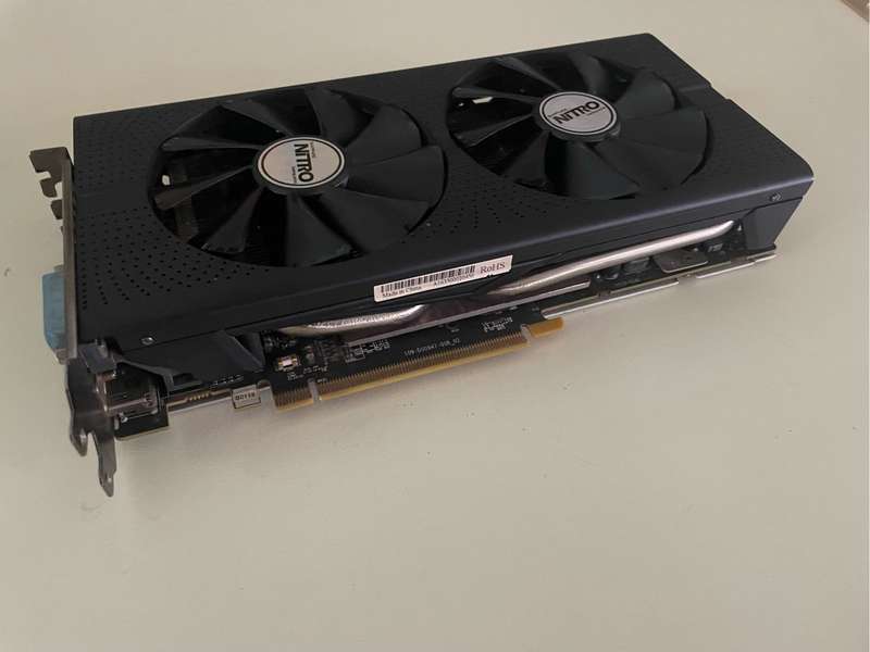 Sapphire Nitro RX480 8GB GDDR5 Graphics Card**Stress tested and Vram error checked